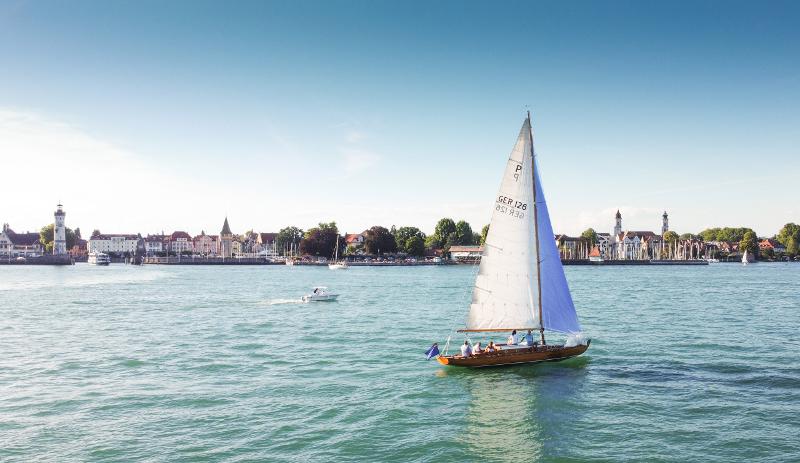 Viste stupende sul lago ai corsi di tedesco in Germania