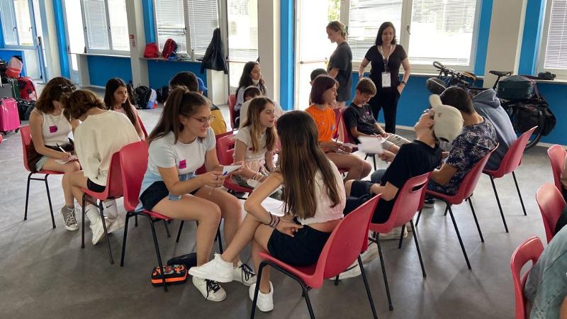 Alla vacanza studio Austria ci sono degli amici