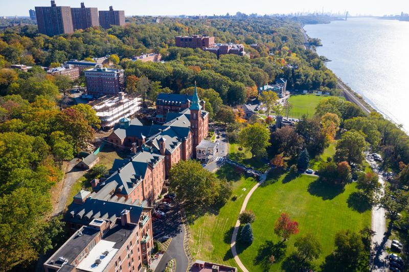 Il panorama dall'alto della scuola alle vacanze studio Usa