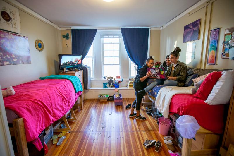 Al soggiorno linguistico inglese New York le camere sono dotante di ogni comfort 