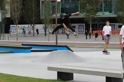 Campo internazionale di Skateboard a Rotterdam - Rotterdam