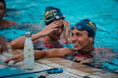 Campo estivo nuoto artistico a Casalborsetti - Ravenna