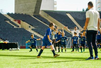 Campo estivo calcio FC Porto a Villafranca - Verona
