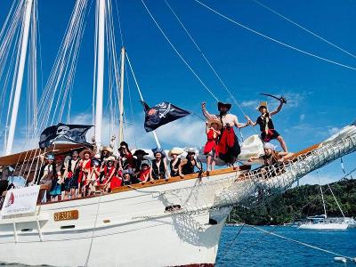 Campo estivo barca a vela alle Cinque Terre